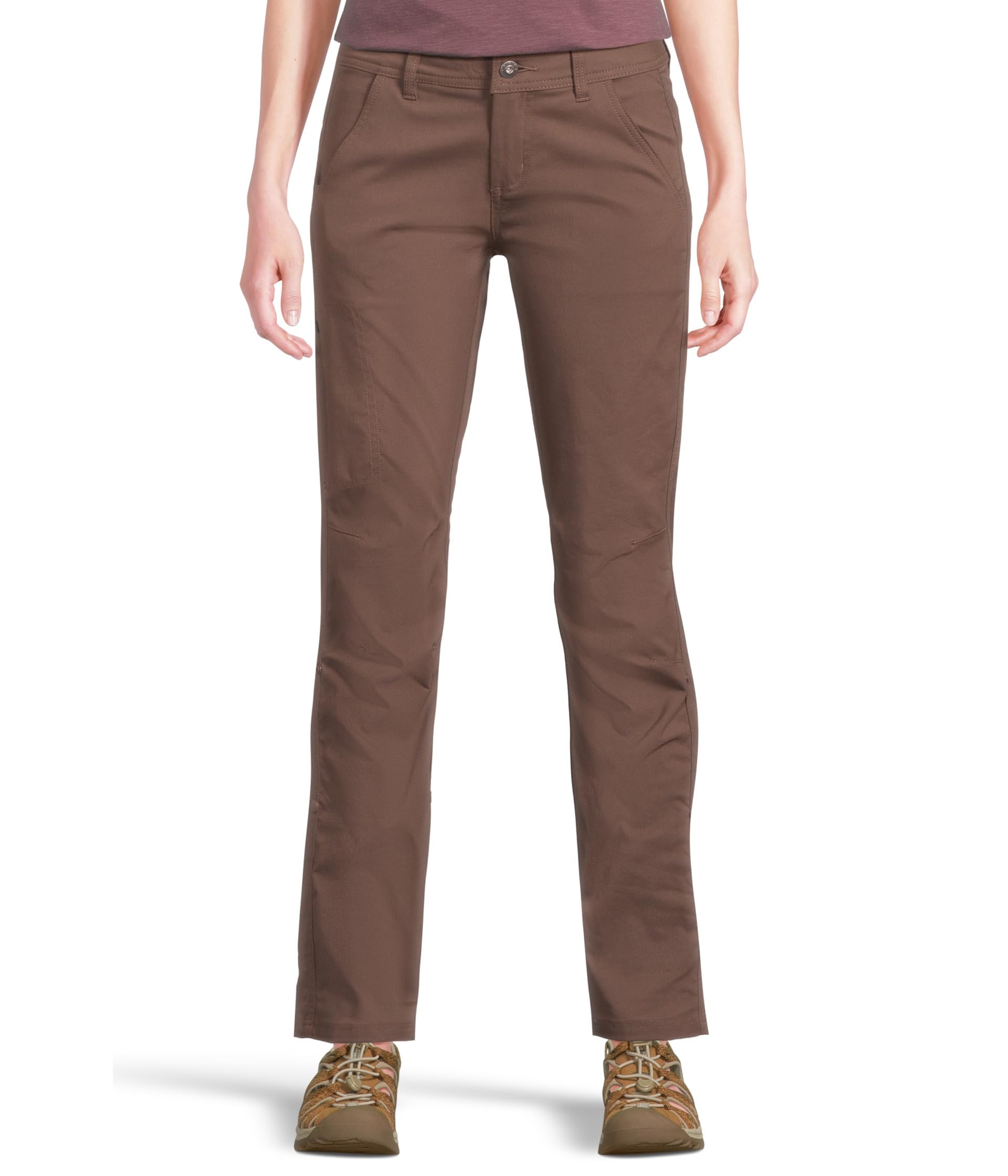 Stretch Zion Mid Rise Pants