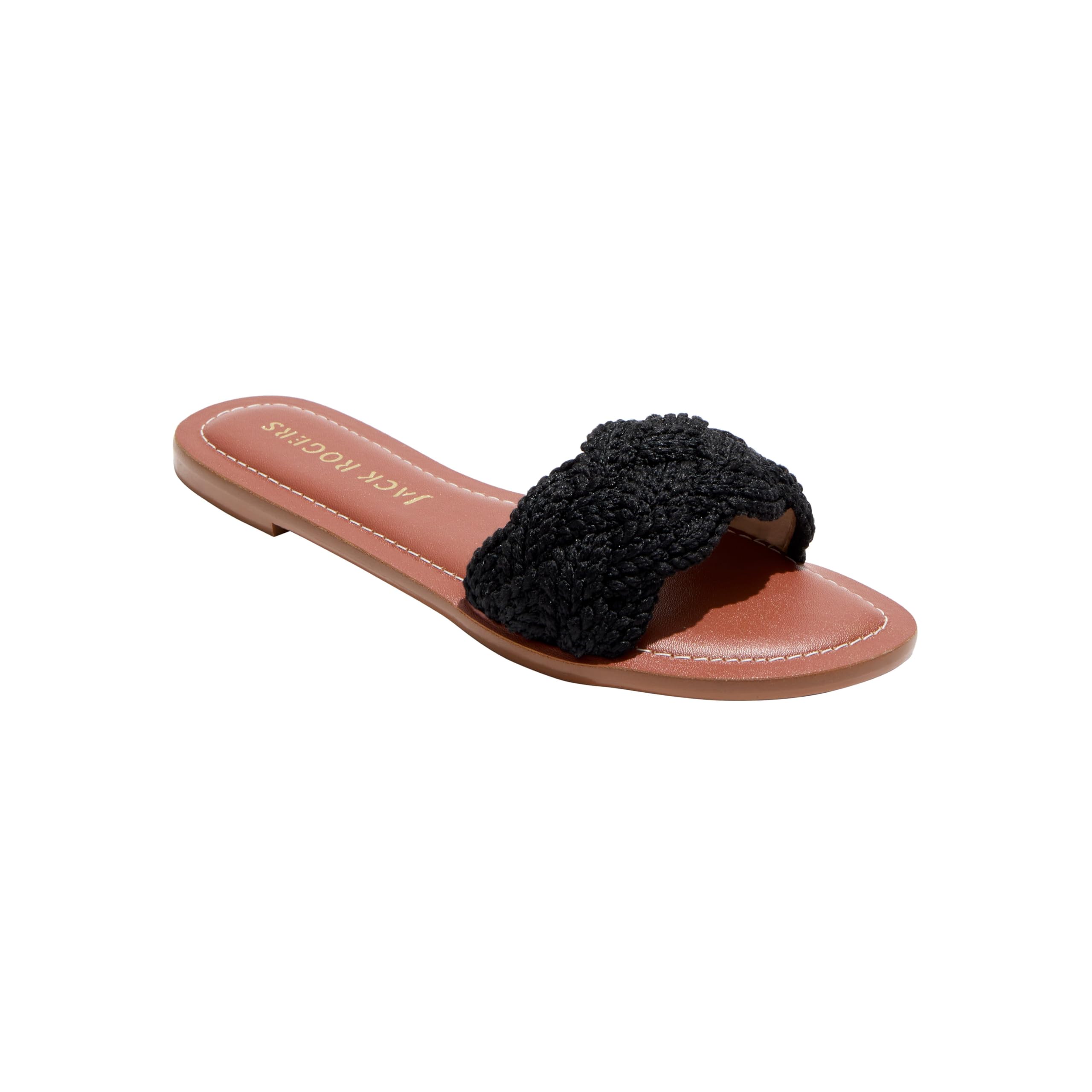 Dumont Woven Rope Flat Sandals