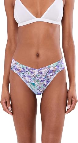 Трусики Hanky Panky Signature Lace Printed Original Rise Thong