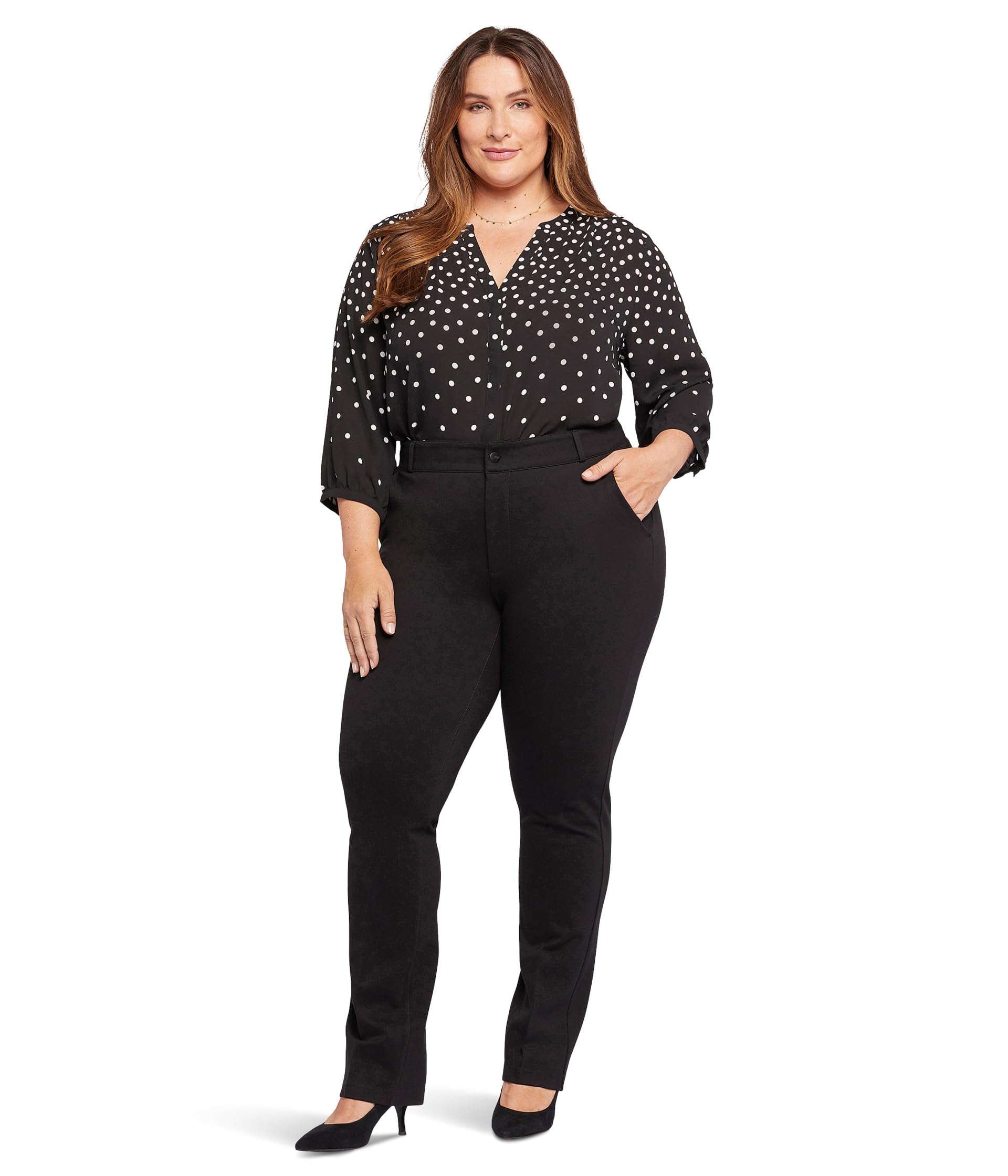 Plus Size Classic Trousers