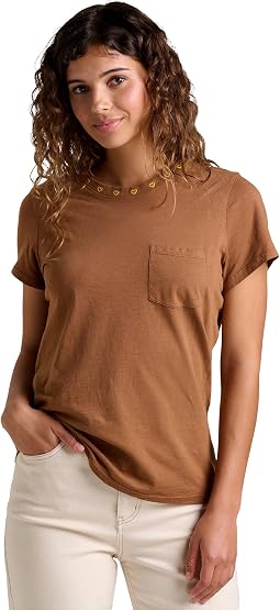 Primo Short Sleeve Crew Embroidered