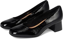 Black Crinkle Patent