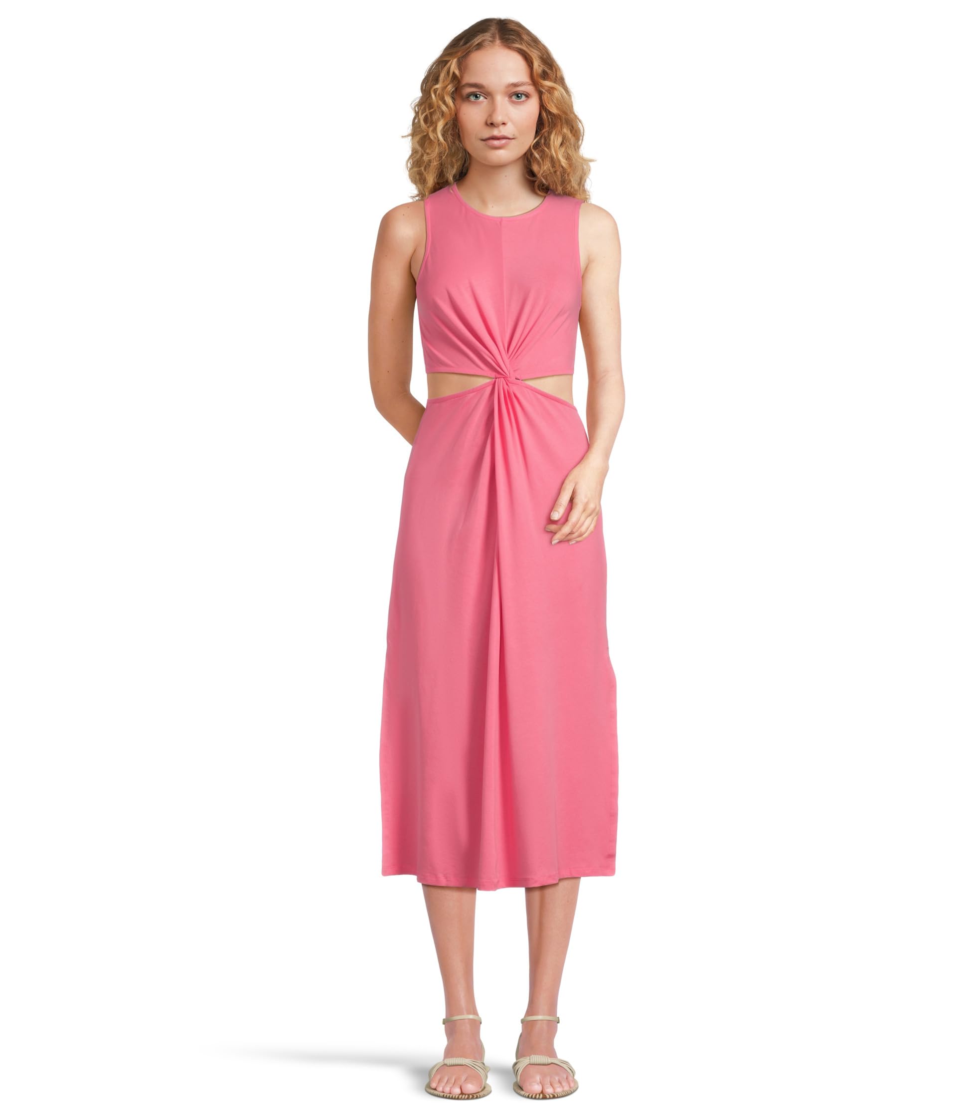 Around The World Front Twist Dress