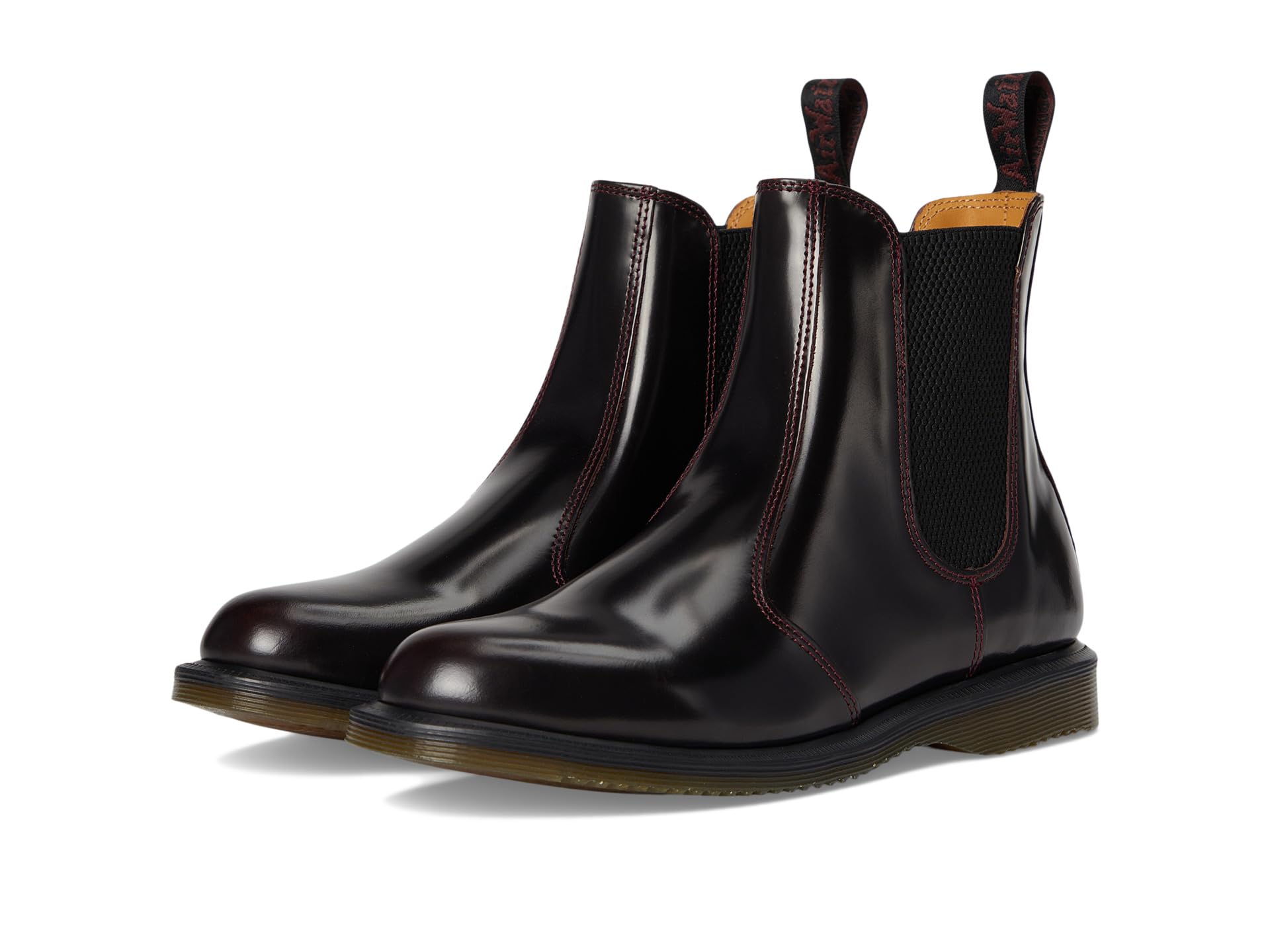 Flora Leather Chelsea Boots