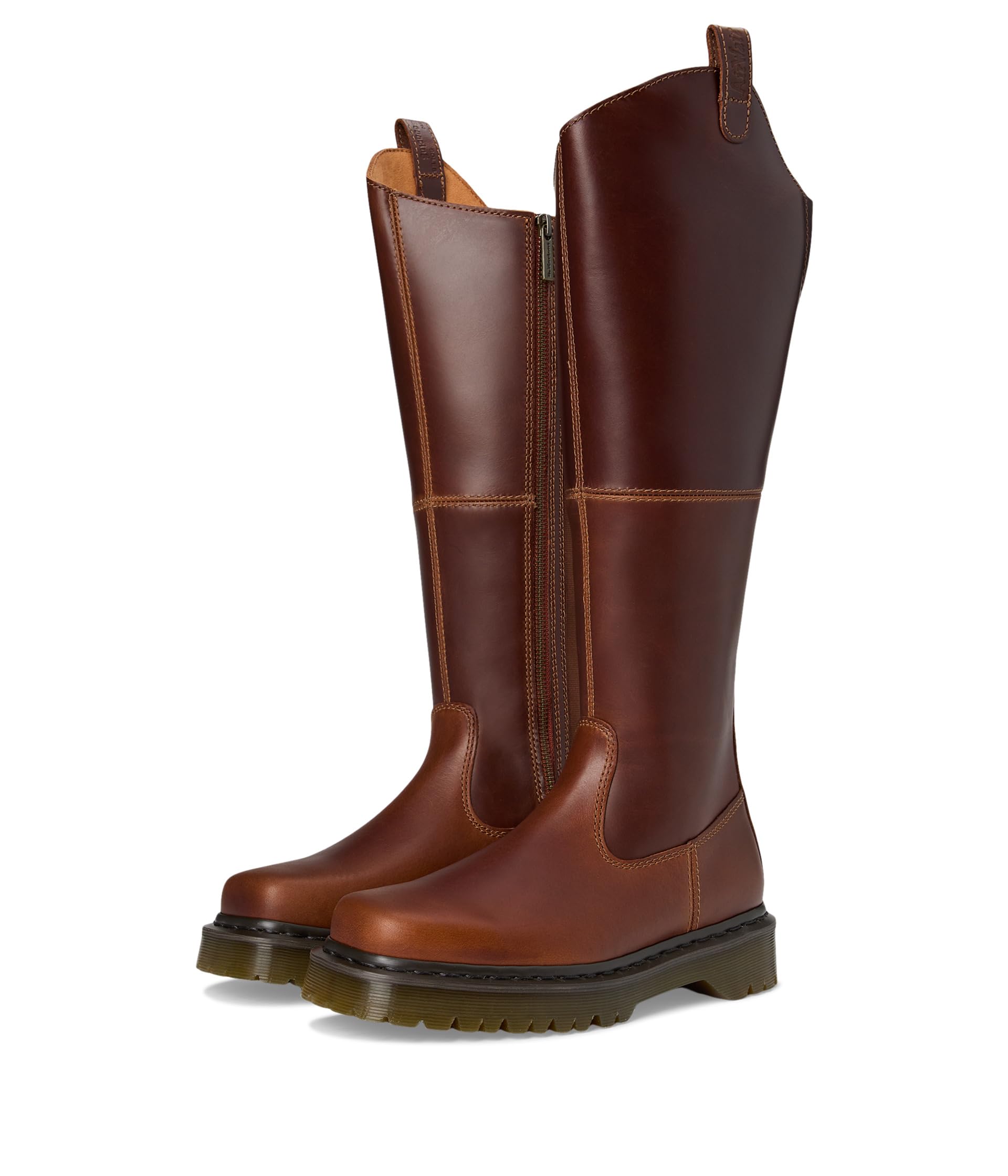 Кожаные riding boots Amaayah Hi
