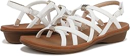White Smooth Faux Leather