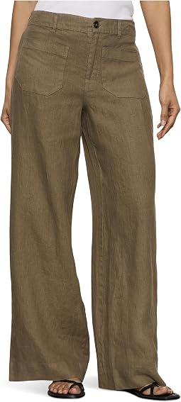 The Linen Marine Wide Leg