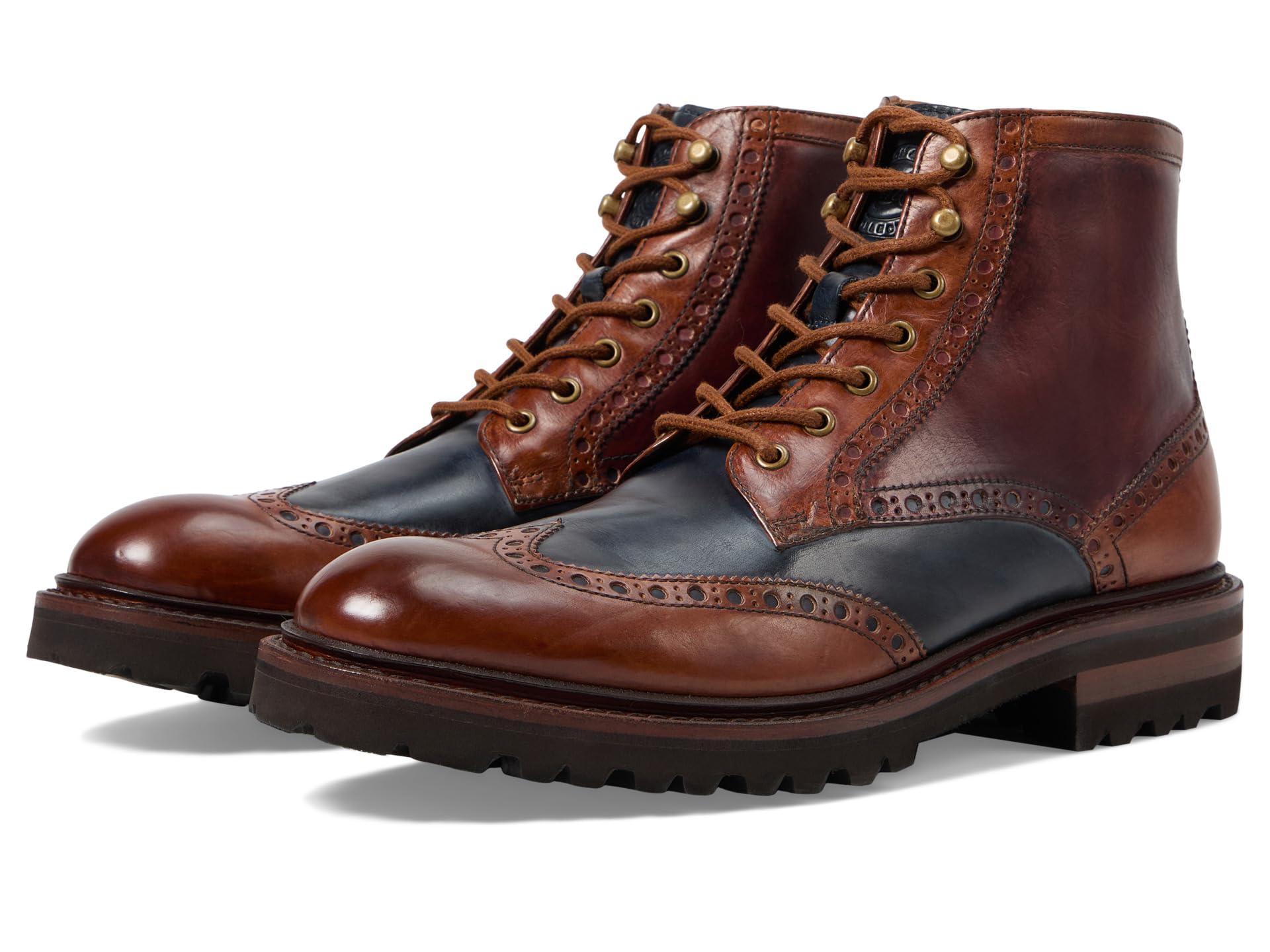 Dudley Lug Wingtip ботинки