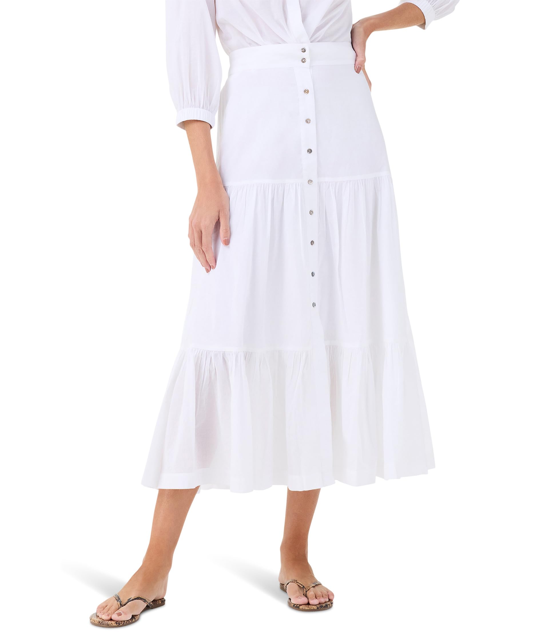 Юбка Cotton Tiered Женская
