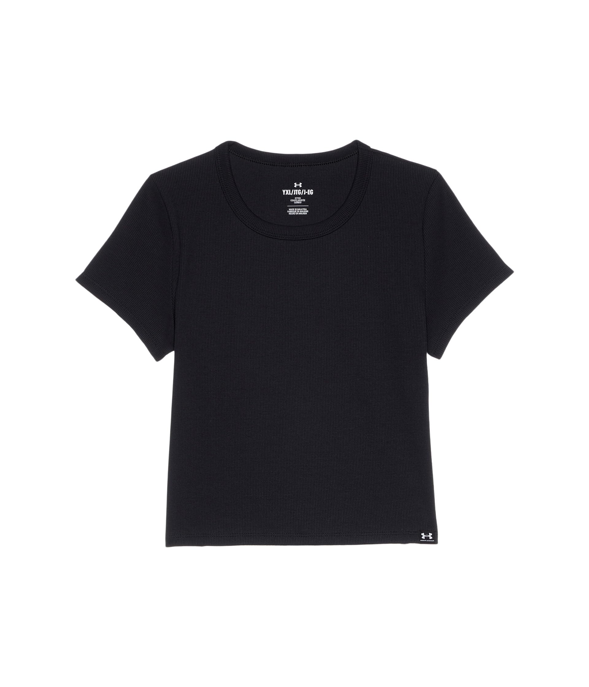 Rival Ribbed Shirt Sleeve T-Shirt (Детский)