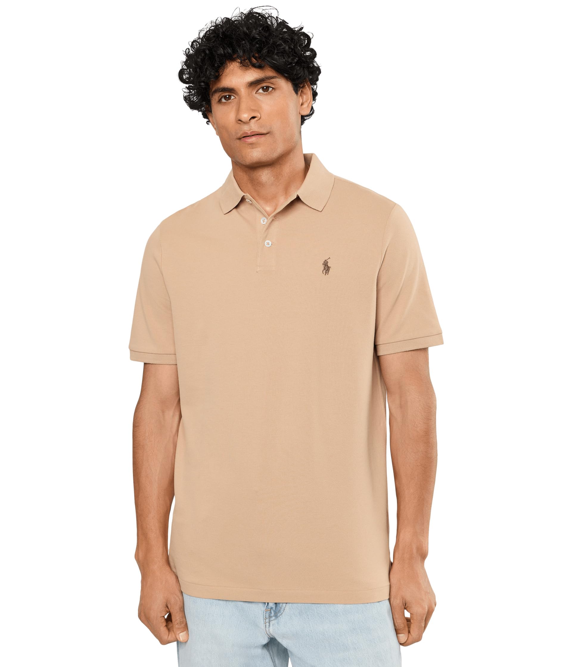 Мужская поло Classic Fit Stretch Mesh
