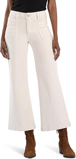Женские джинсы Meg High Rise Wide Leg с двойными накладными карманами