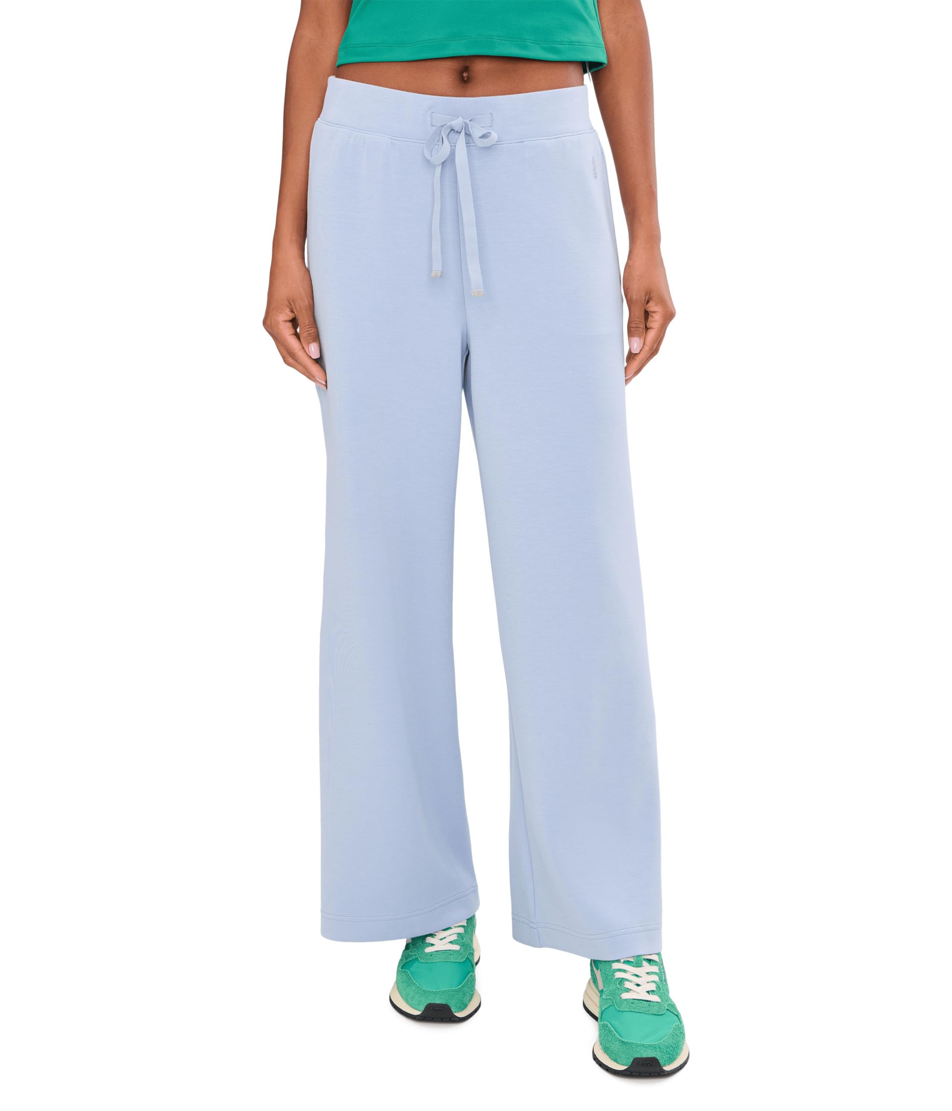 Reversible Palm Voyage Wide Leg Ankle Pant