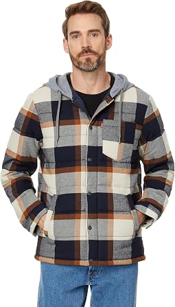 Стеганая куртка Levi's® в клетку из хлопка