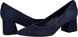 Navy Suede