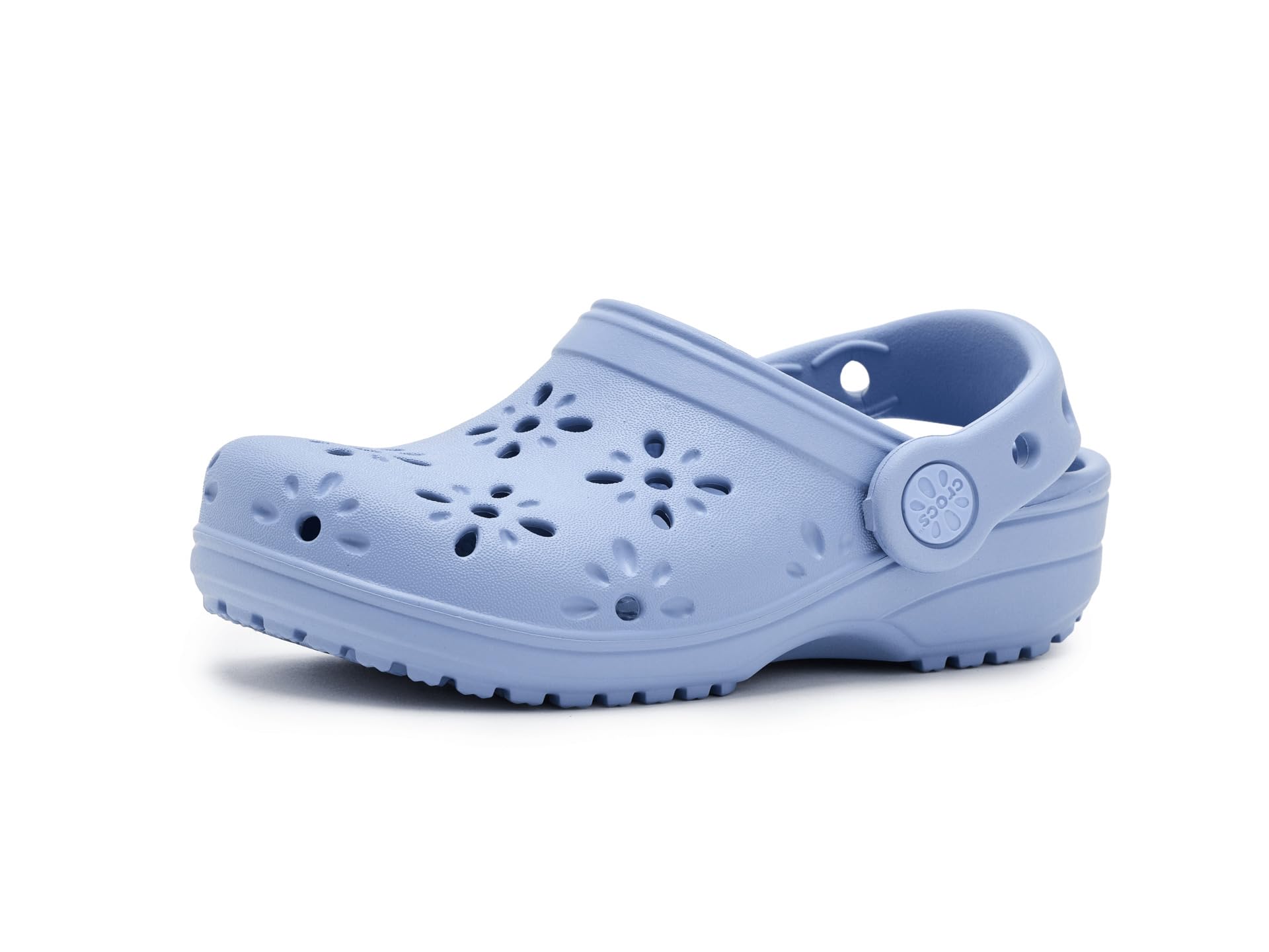 Classic Clogs with Floral Cut Out Design (Toddler)