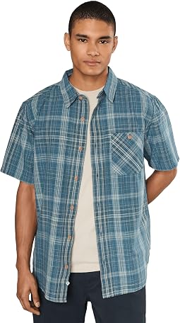 Adriatic Blue Friction Plaid