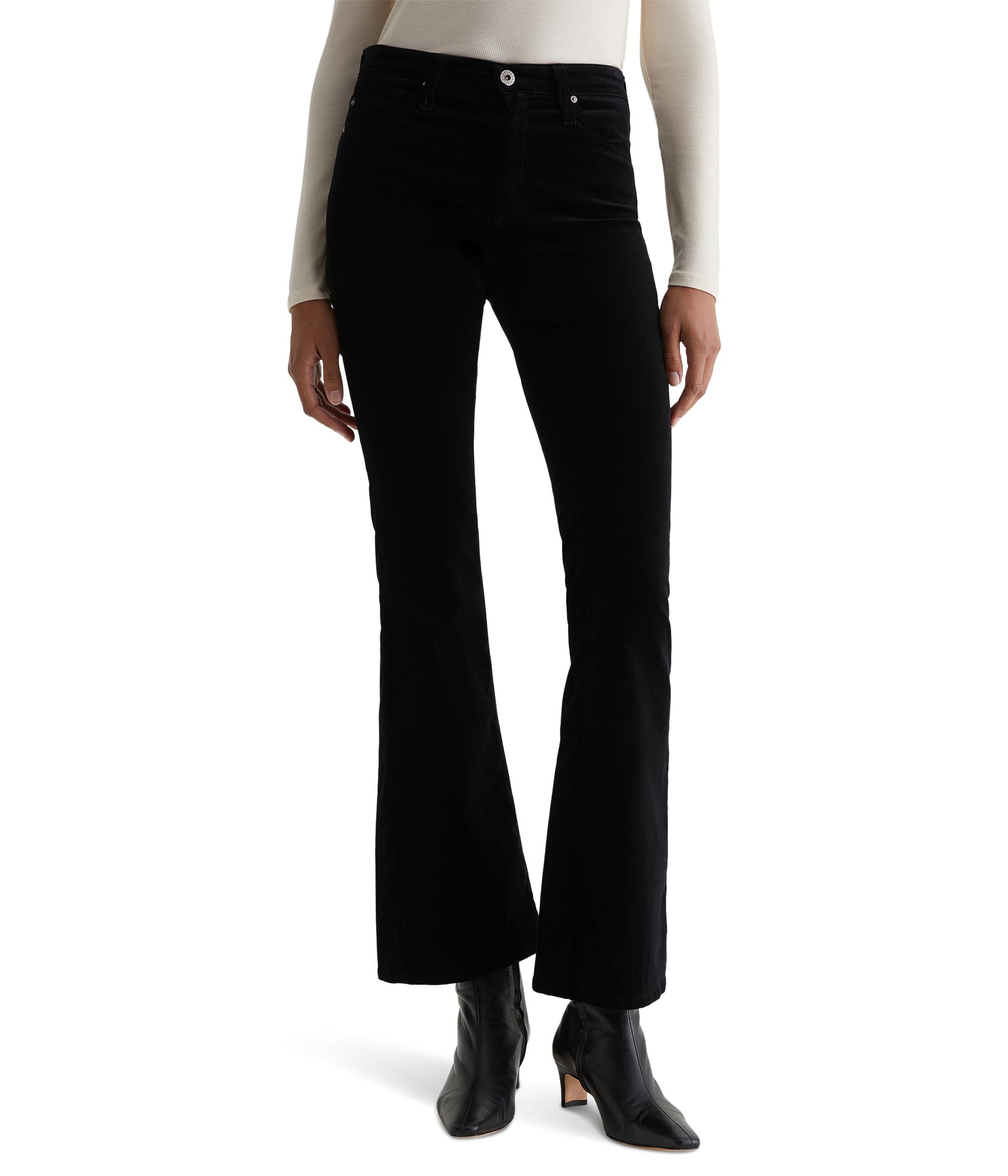 Джинсы Farrah Mid Rise Bootcut в цвете Super Black
