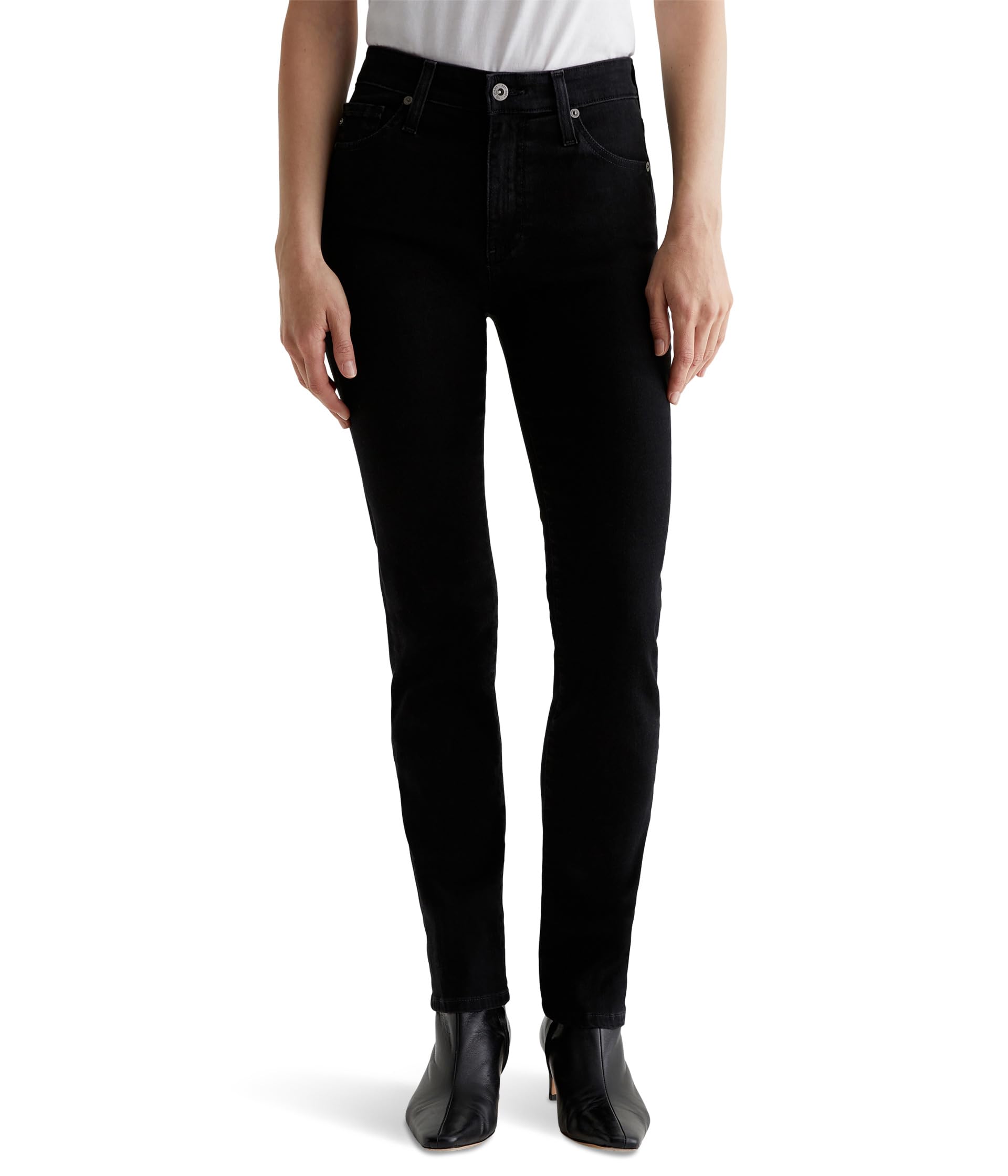 Mari Mid Rise Slim Straight Jeans in Alchemy