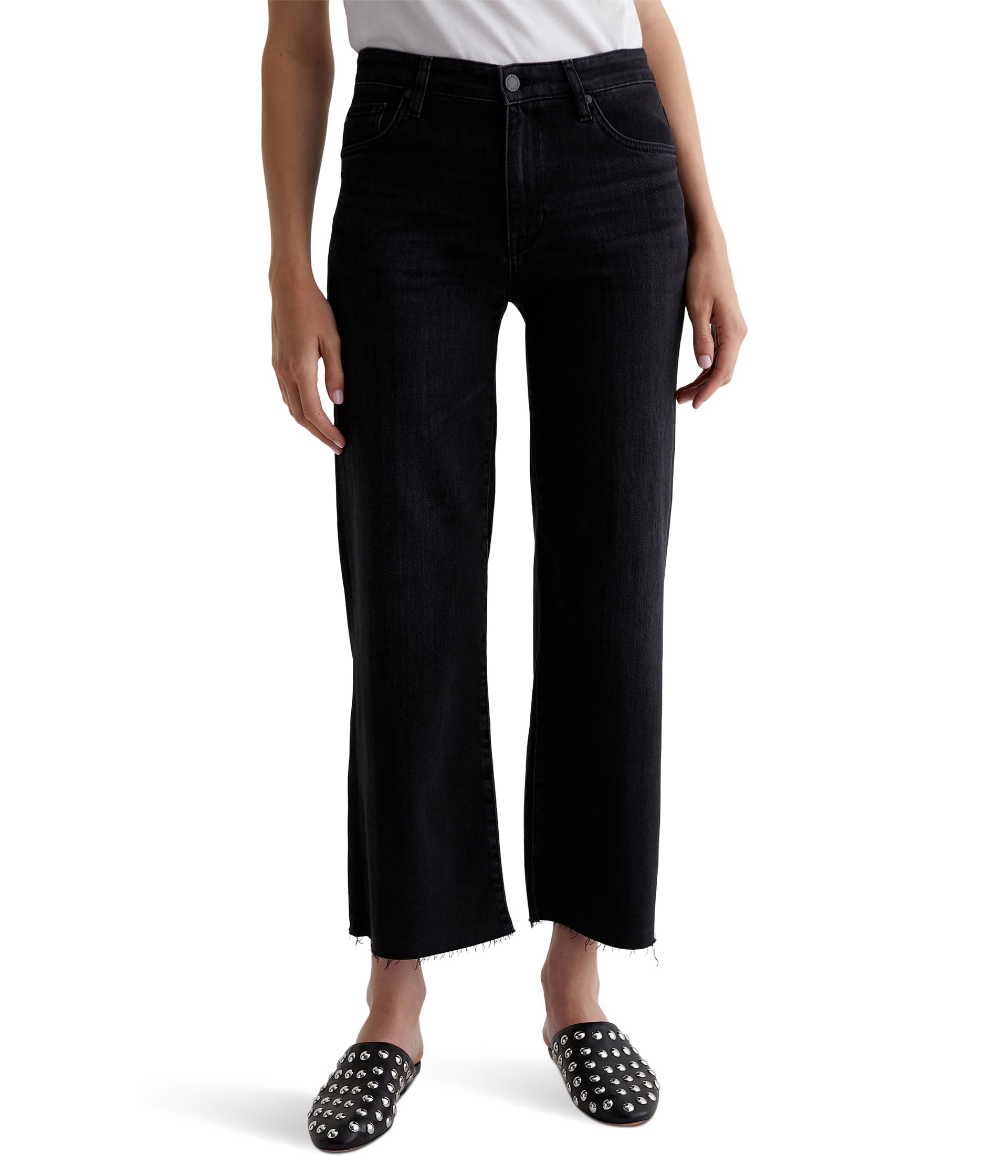 Джинсы Saige Mid Rise Wide Leg Glasgow