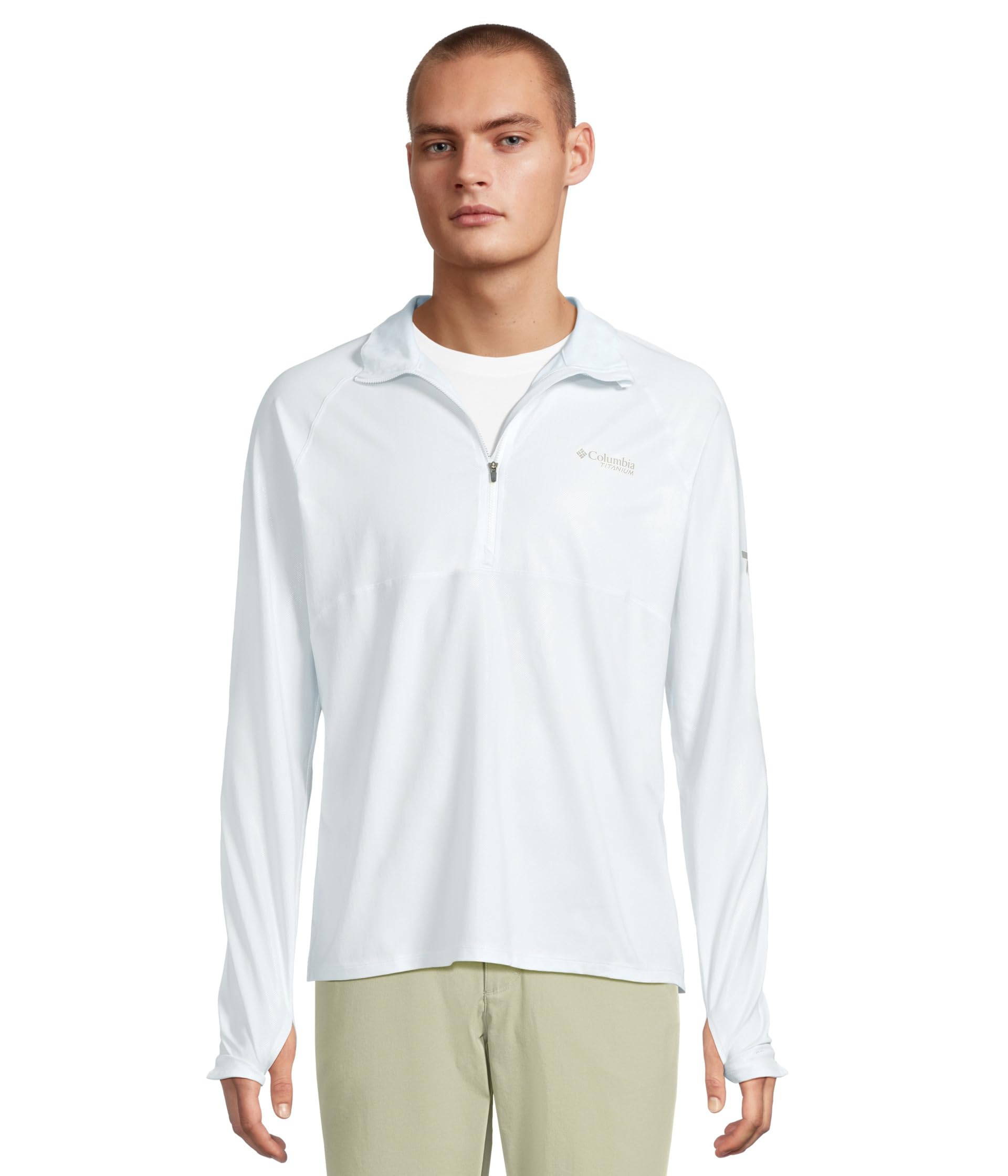 Мужская рубашка Summit Valley Long Sleeve Half Zip