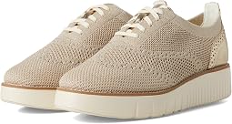 Rye/Gold Metallic Knit/Ivory