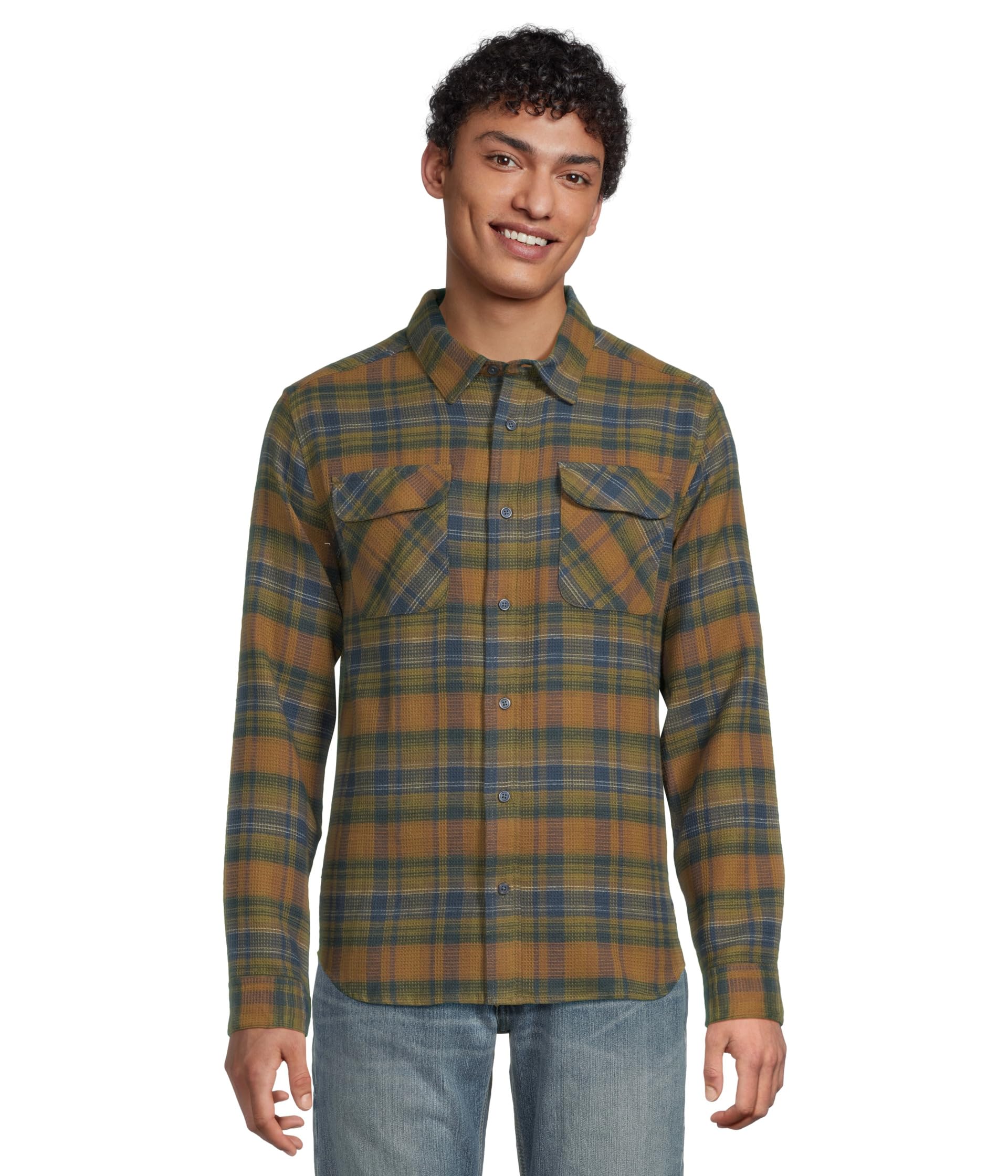 Рубашка Dayshift Flannel с длинным рукавом