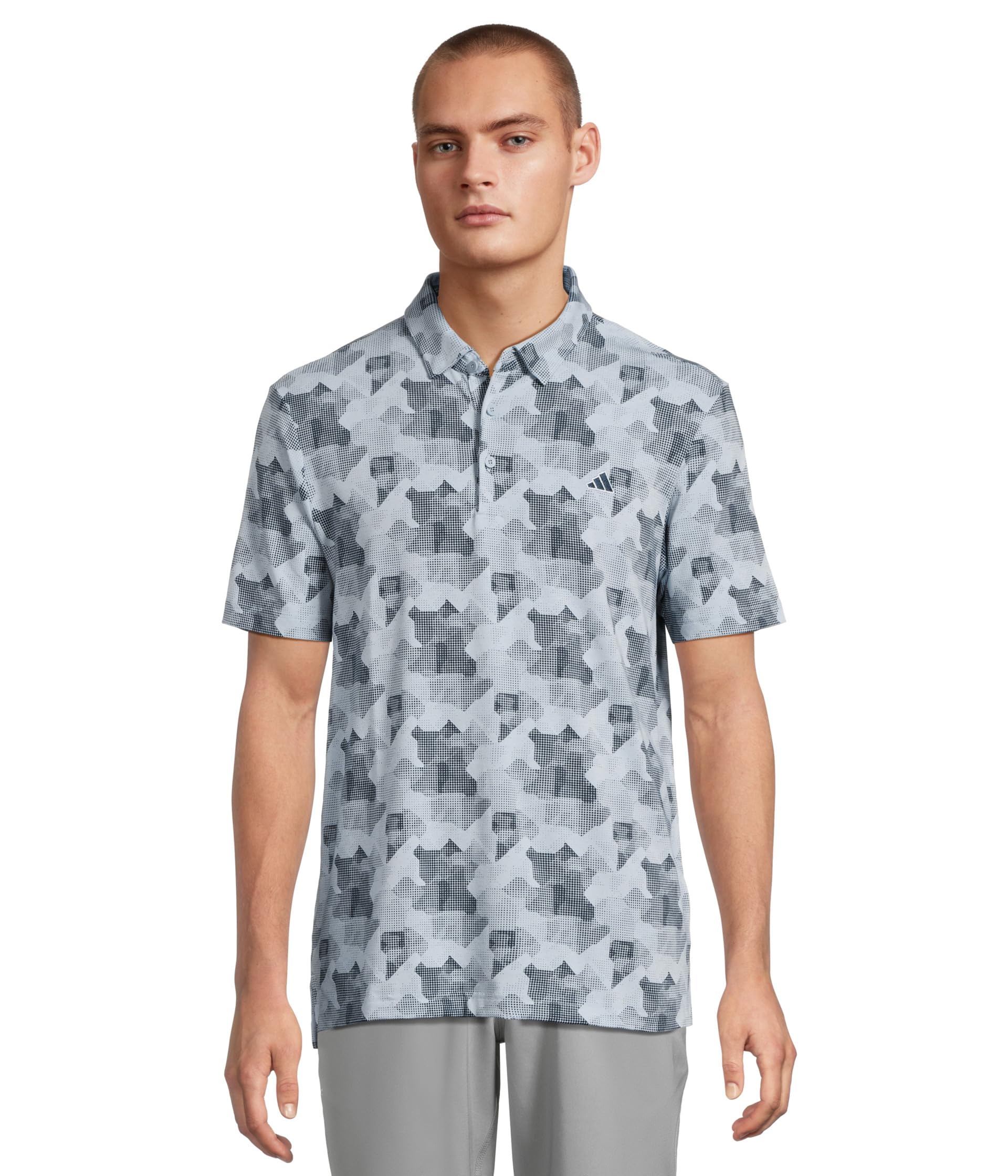 Go-To Printed Golf Polo Shirt