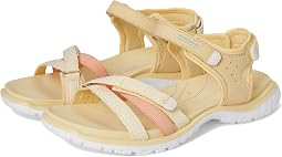 Straw/Bright White/Dusty Peach Nubuck