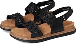 Black Combi Leather