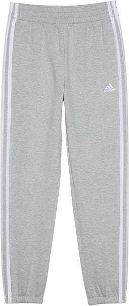3-Stripes Cotton Fleece Joggers (Big Kid)