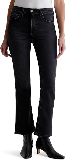 Джинсы AG Jeans Farrah Mid-Rise Crop Boot 2 Years Ginza