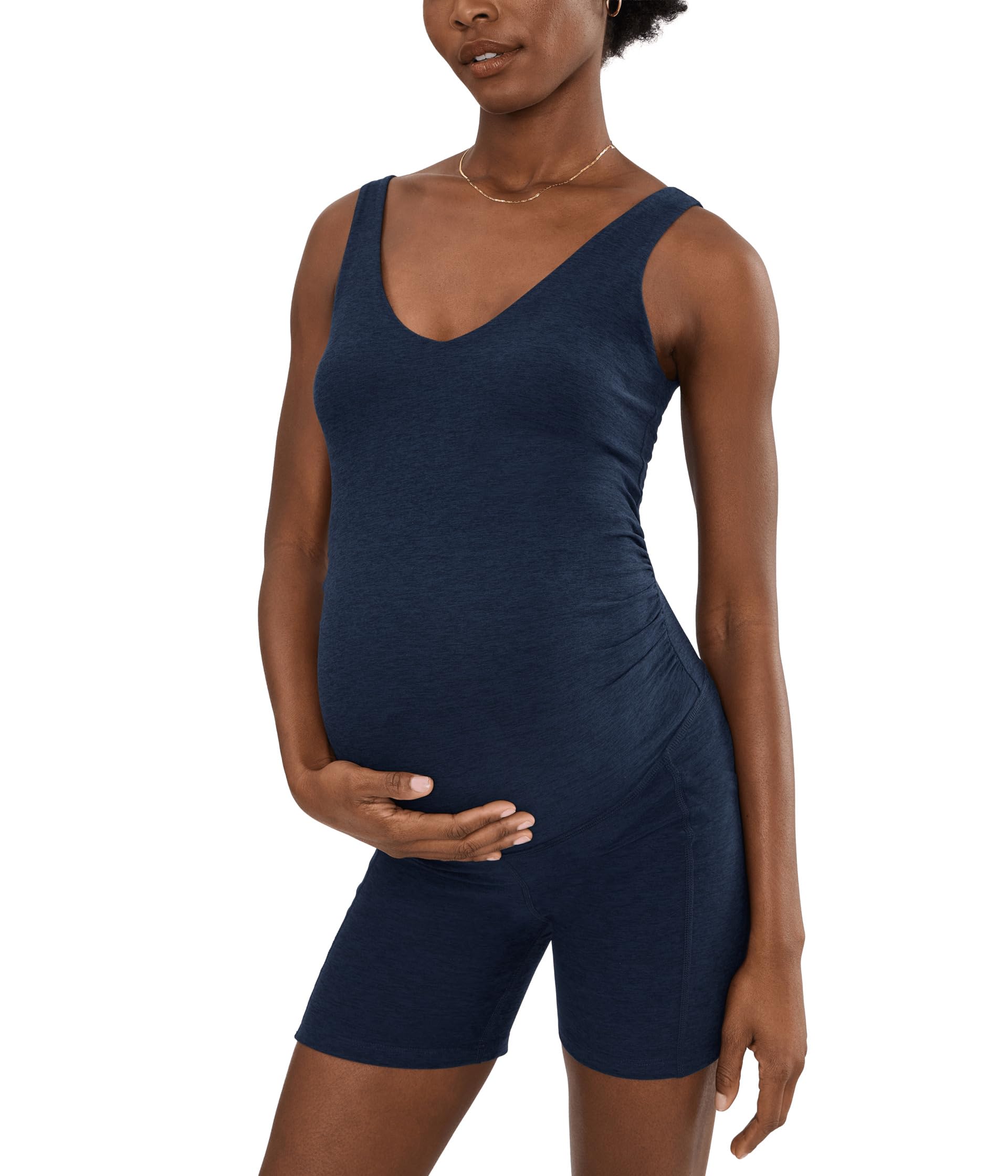 Spacedye Movin Mama Maternity Biker Jumpsuit