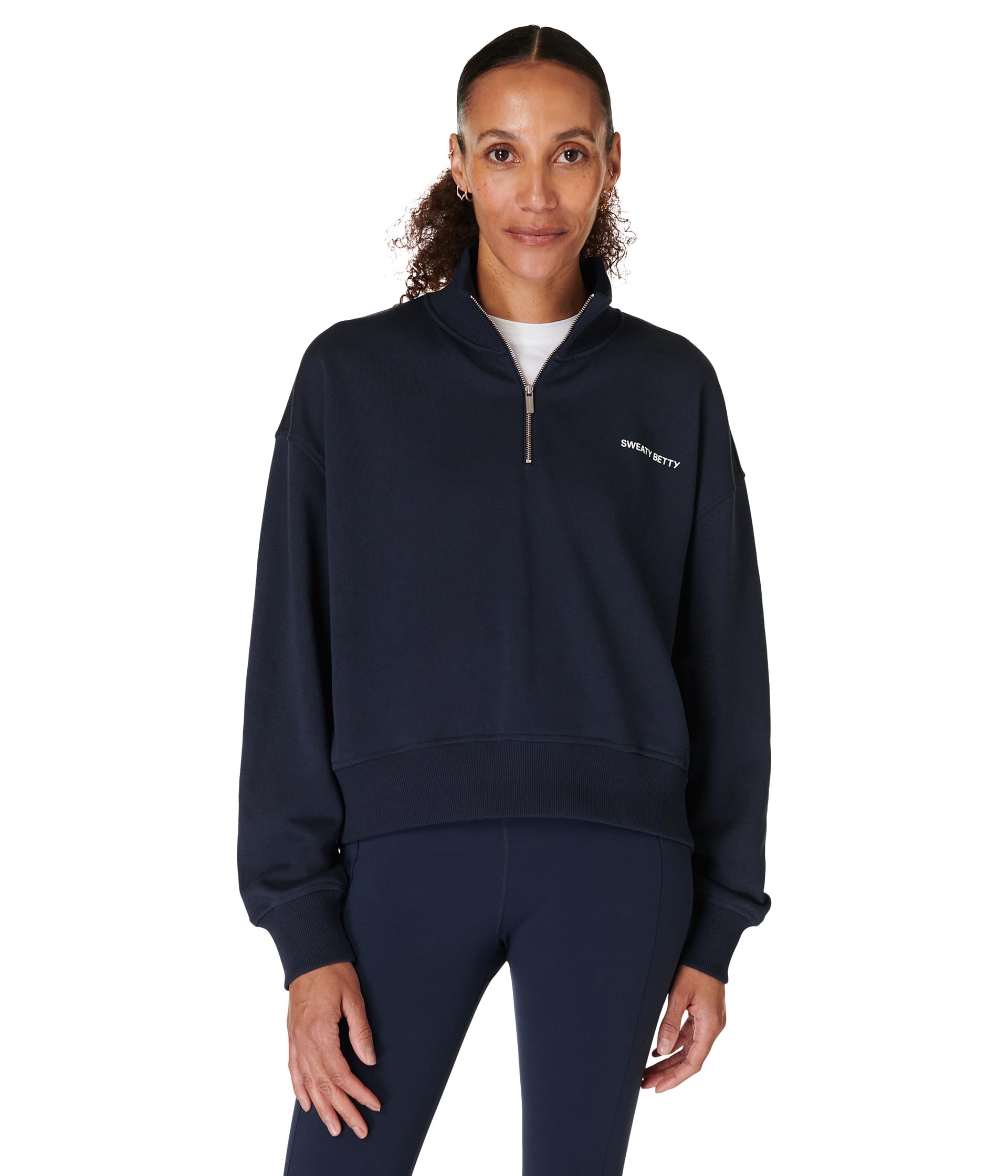 Revive Crop Half Zip