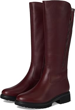 Dark Red Leather
