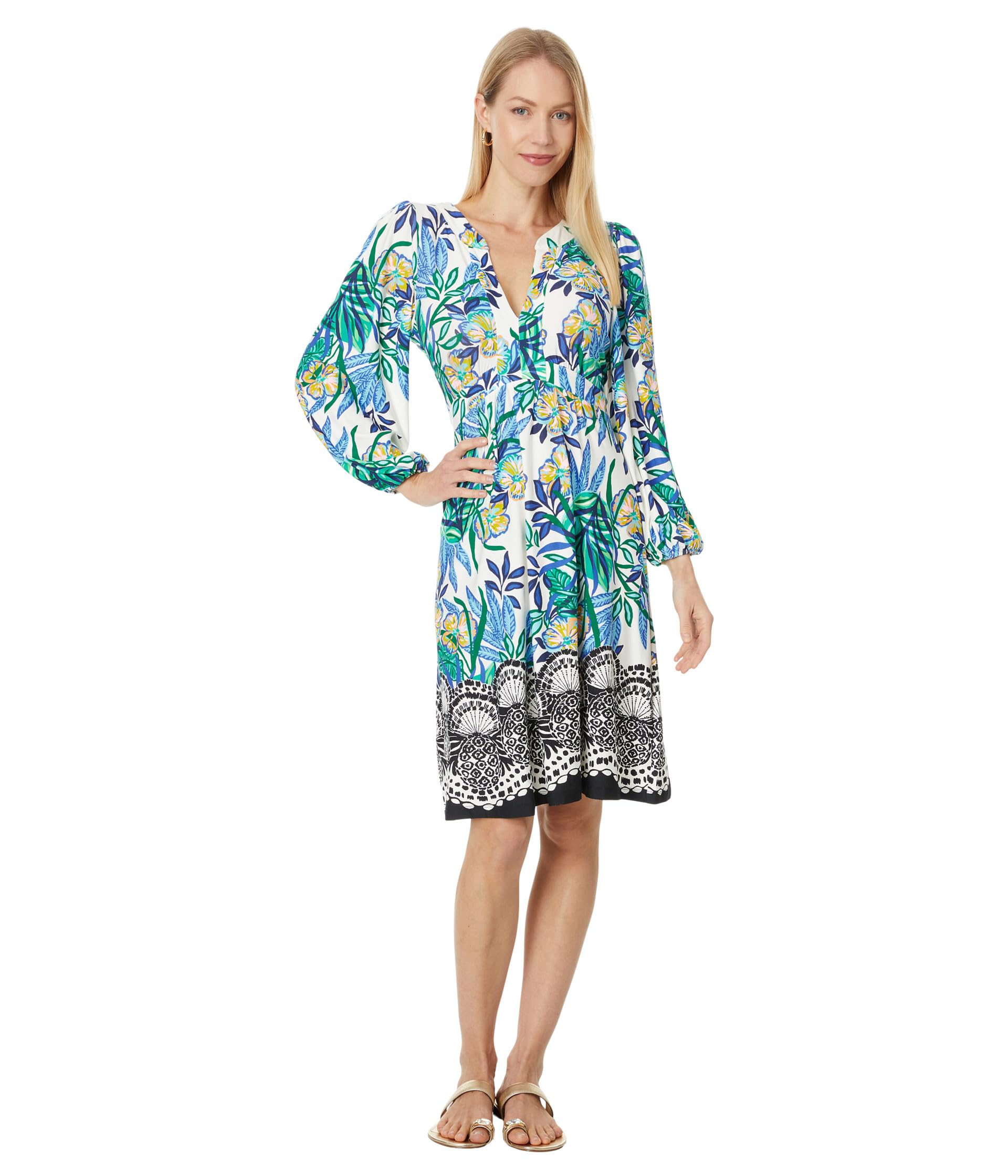 Wexlee 3/4 Sleeve Dress