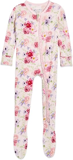 Print Footie with 2 Way Zipper (Infant)