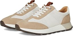 Sand Suede/White Full Grain