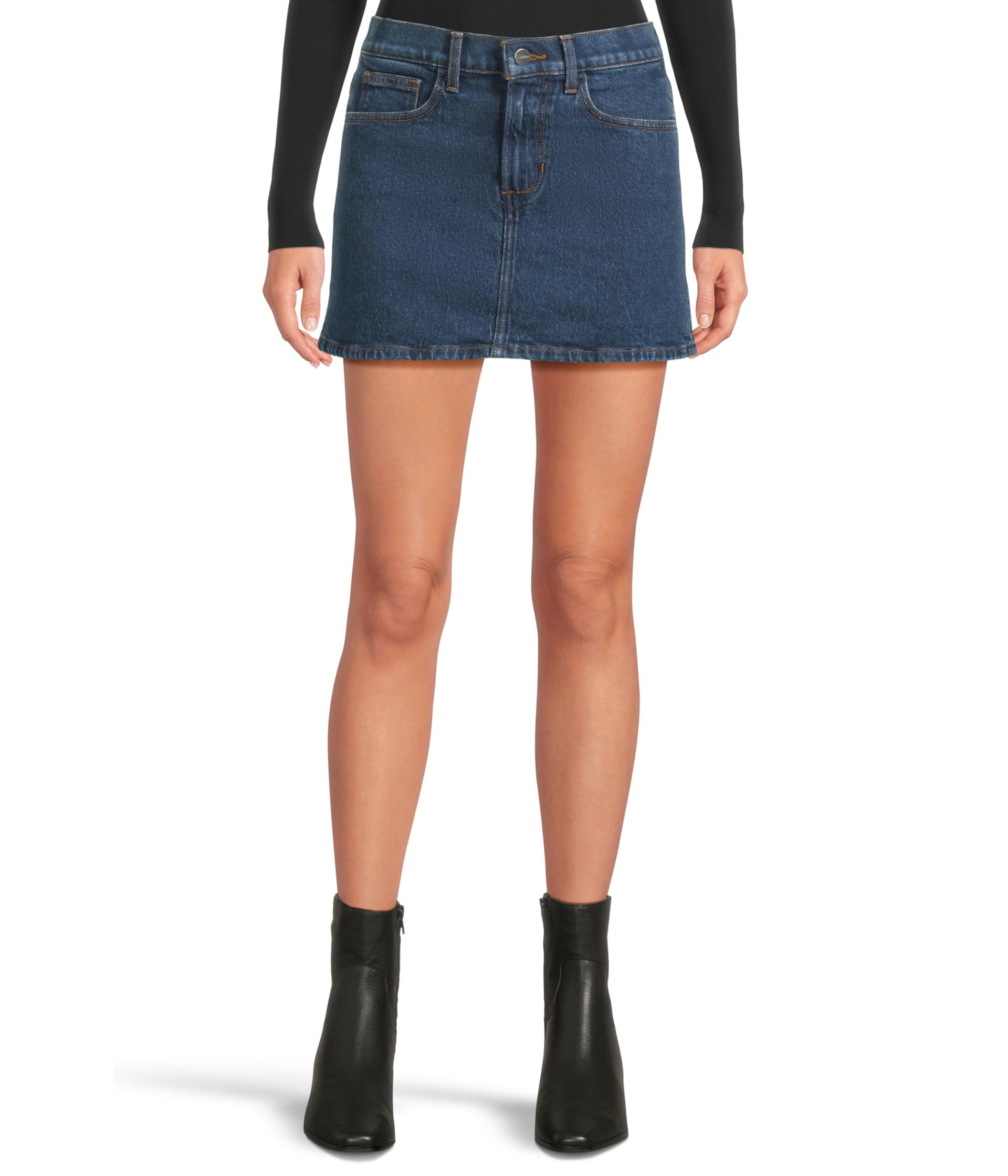 The Denim Micro Mini Skirt