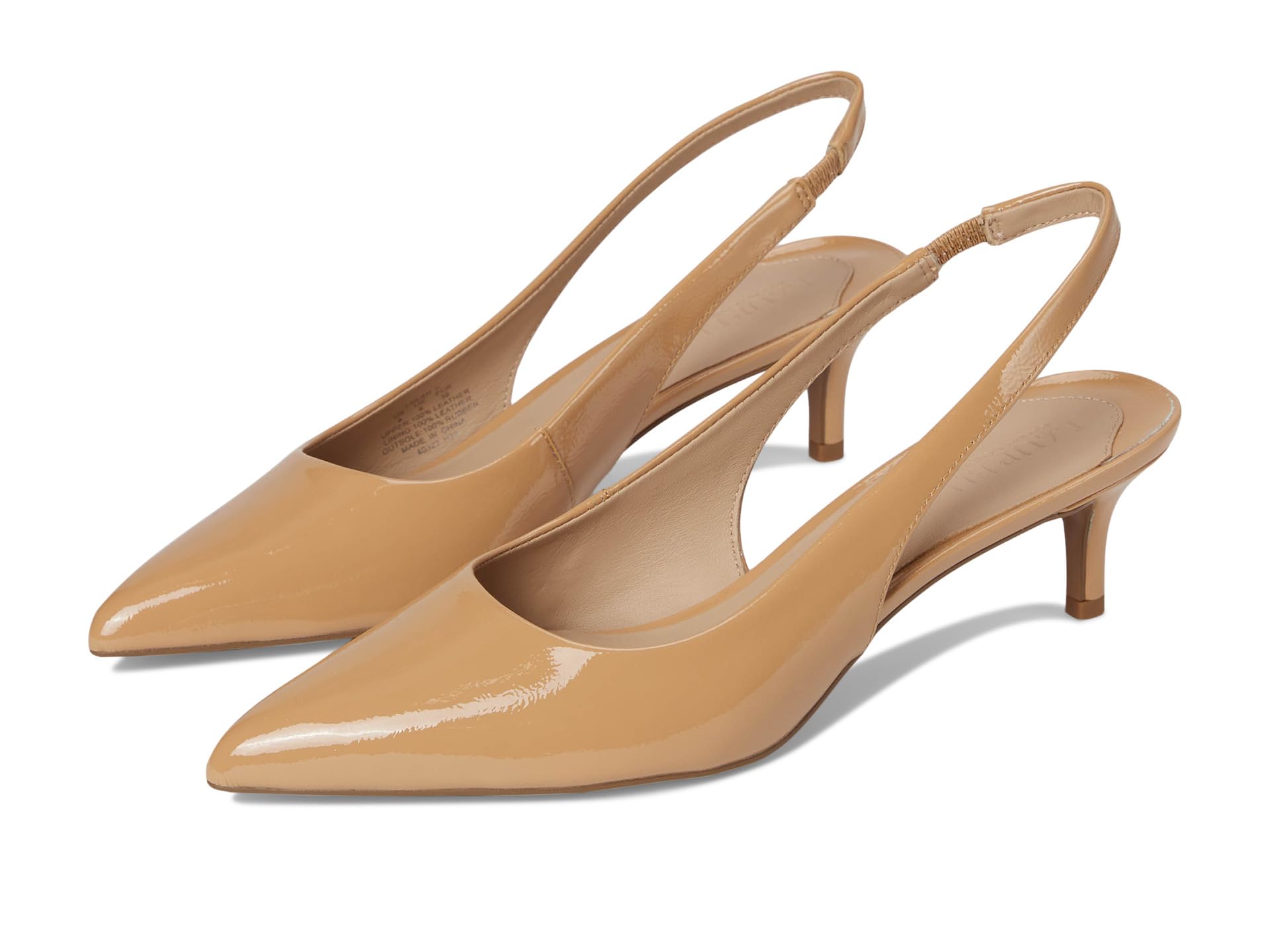 Lolah II Patent Leather Slingback Pumps