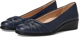 Lux Navy Faux Leather