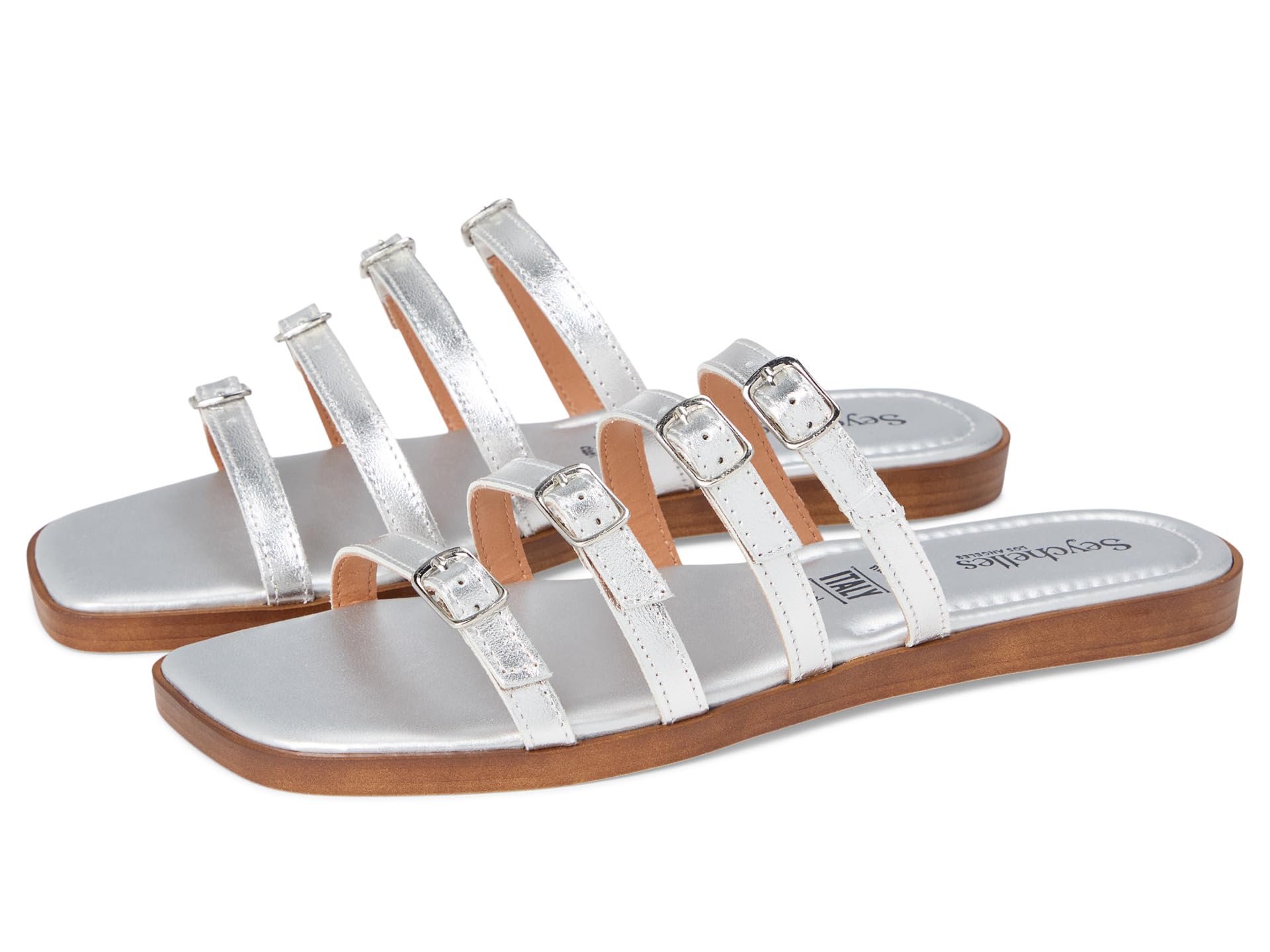 Босо sandals Persuasion Metallic Leather