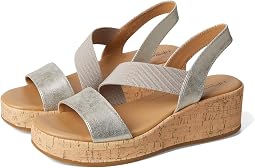 Taupe Faux Leather