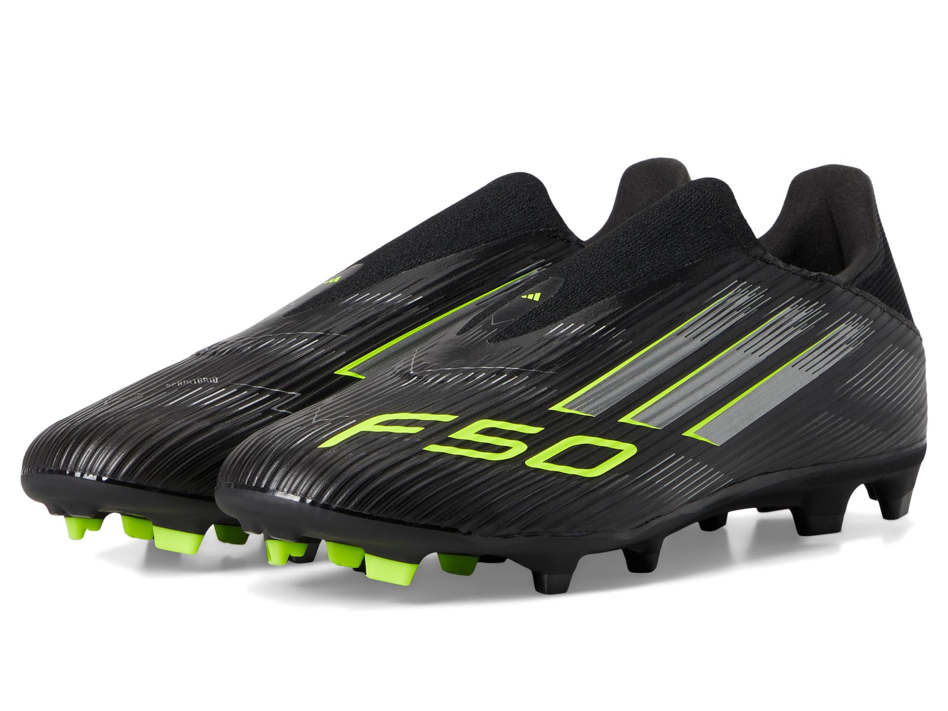 Футбольные шипованные кроссовки F50 League Laceless для твердого покрытия