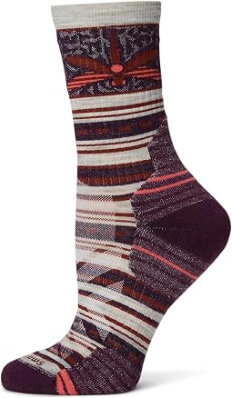 Hike Targeted Cushion Dragon Stitch Mid Crew Socks