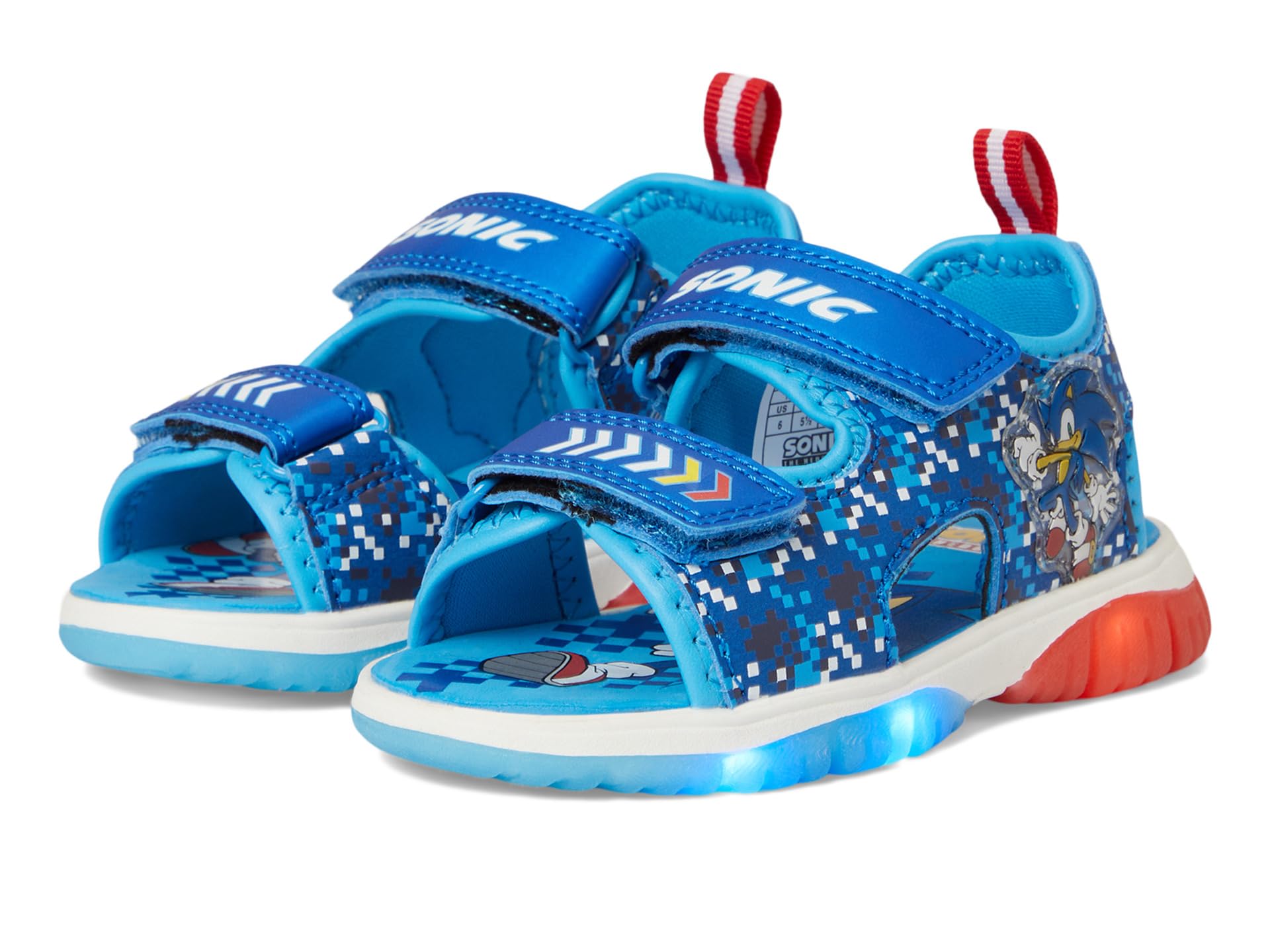 Sonic The Hedgehog Lighted Sandals (Toddler/Little Kid)