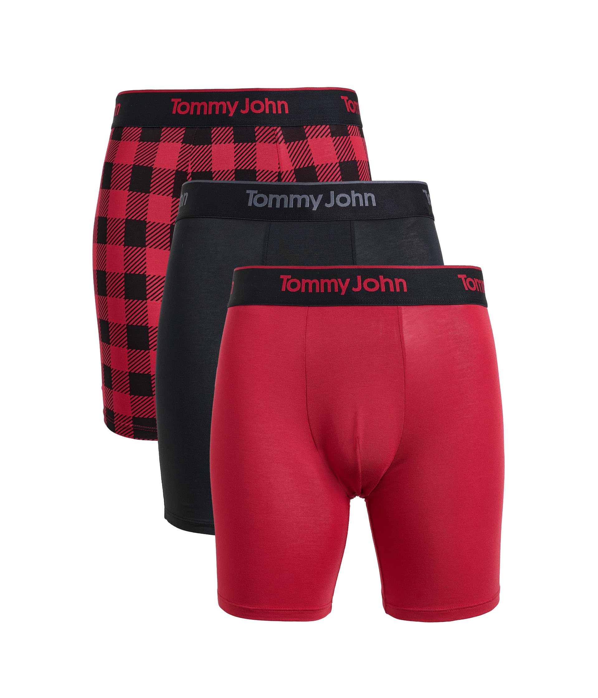 Боксеры-брифы из модала Second Skin, 6 дюймов, 3 шт
