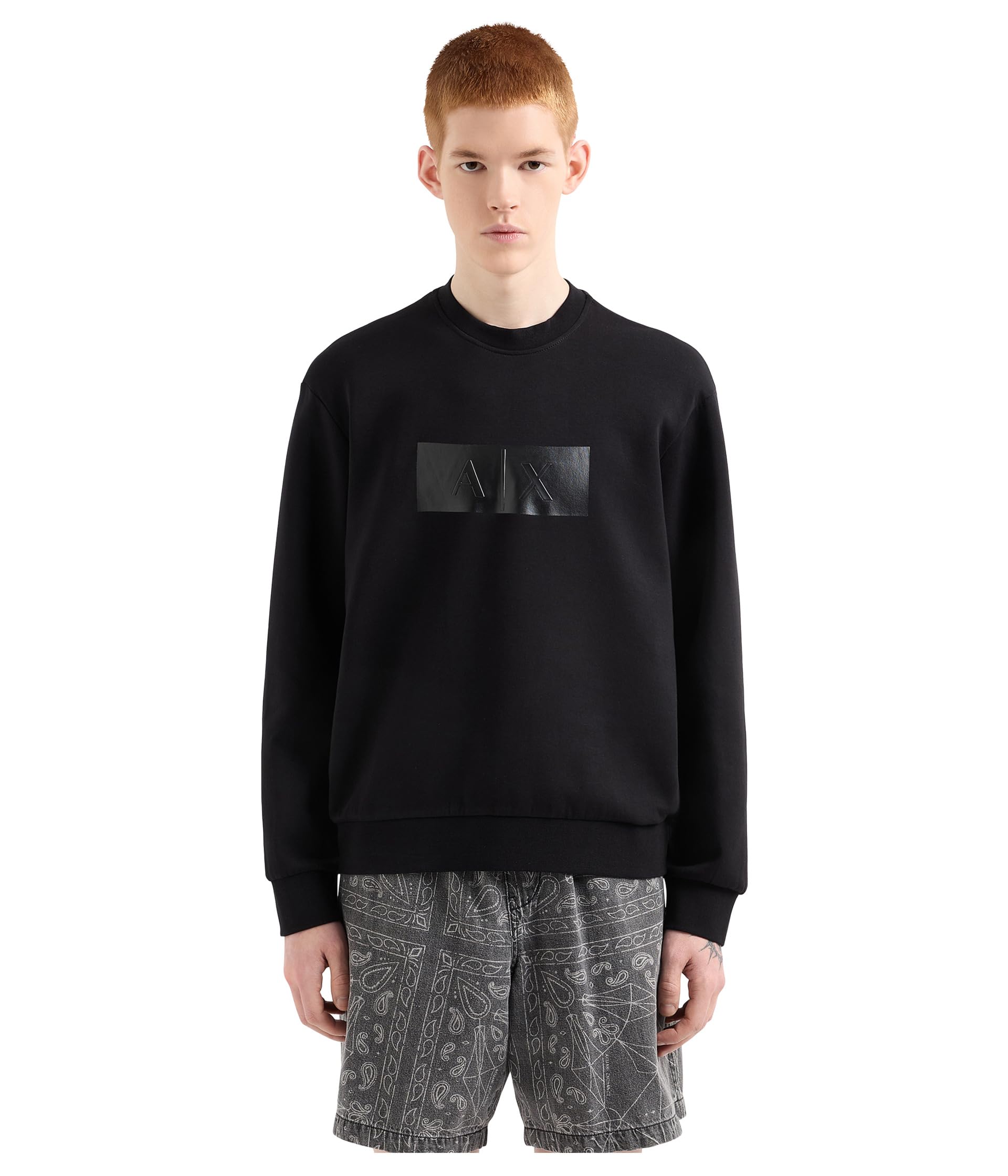 Monochromatic Rectangle A|x Logo Sweatshirt