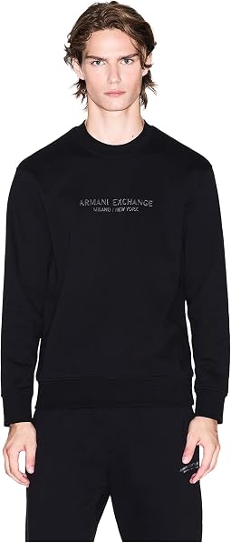 Milano/New York Logo Pullover Sweatshirt