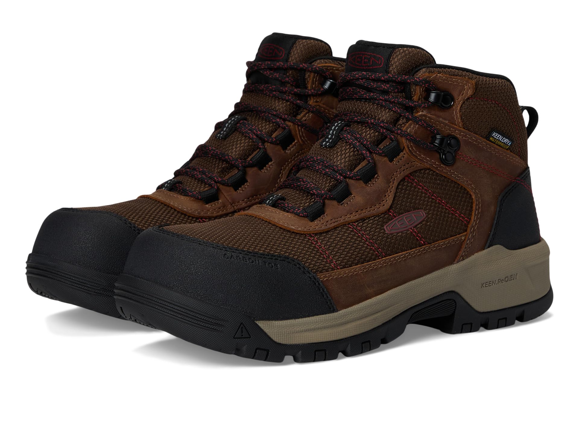 Skokie Waterproof Work Boot (Carbon Toe)